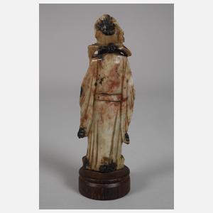 Zwei Specksteinschnitzereien