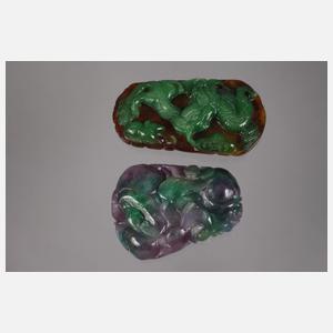 Konvolut Steinschnitzereien