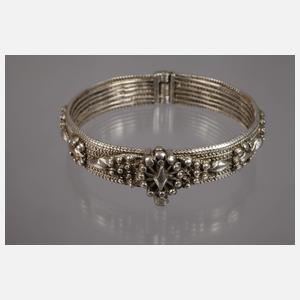 Vier Teile Silberschmuck