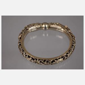 Vier Teile Silberschmuck