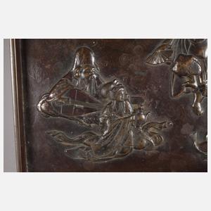Bronzerelief China