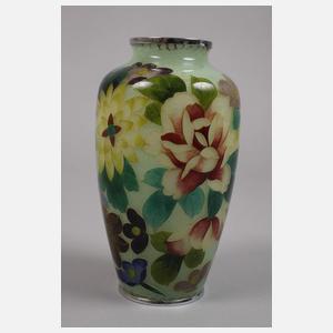 Plique-a-jour-Vase