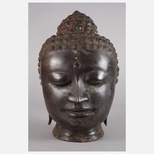 Buddhahaupt Bronze