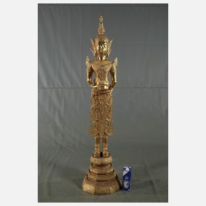 Große Buddhaplastik