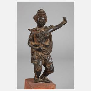 Bronzeplastik Tänzerin