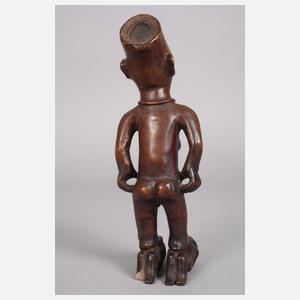 Zauberfigur und Zeremonialstab