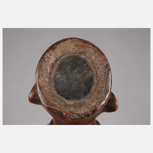 Zauberfigur und Zeremonialstab