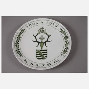 Meissen Regimentsteller Jäger-Bataillon Sachsen