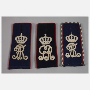 Konvolut Schulterklappen 1. Weltkrieg