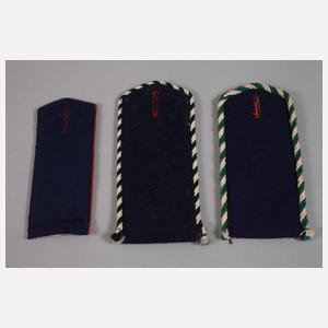 Konvolut Schulterklappen 1. Weltkrieg