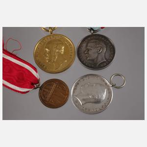 Konvolut Medaillen Hannover, Hessen