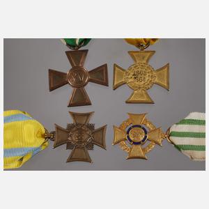 Konvolut Orden Sachsen