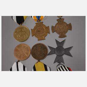 Konvolut Orden und Medaillen Preußen