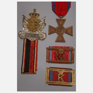 Acht Orden und Medaillen Württemberg