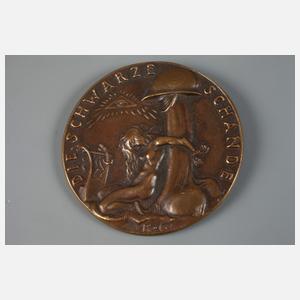 Medaille Die schwarze Schmach