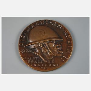 Medaille Die schwarze Schmach