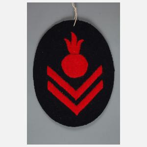 Ärmelabzeichen für Geschützführer