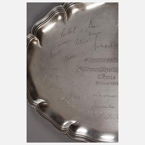 Silbertablett Schießpreis 3. Reich