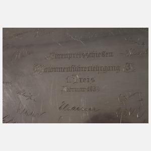 Silbertablett Schießpreis 3. Reich