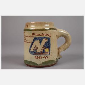 Andenkenkrug Russlandfeldzug