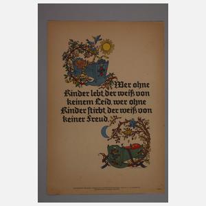 Konvolut Wochensprüche