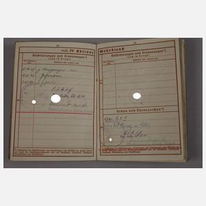 Wehrpass Infanterieregiment 95