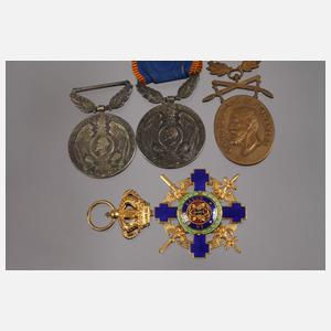 Vier Orden Rumänien