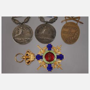 Vier Orden Rumänien