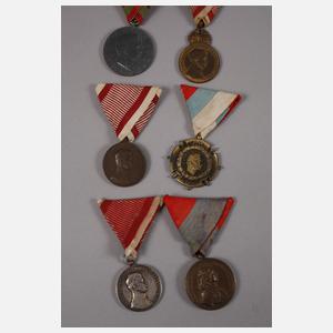 Konvolut Orden Österreich-Ungarn und Serbien