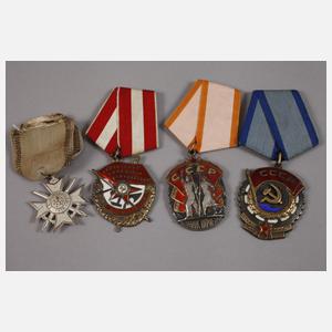 Konvolut Orden Russland