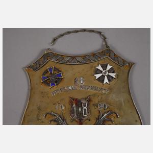 Erinnerungsschild der 18. Infanteriedivision Polen