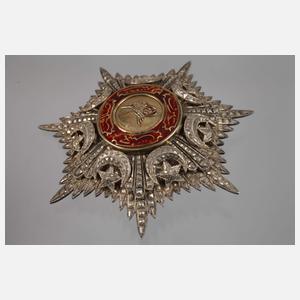 Medjidie-Bruststern 1. Klasse