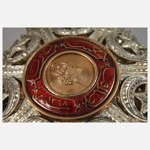 Medjidie-Bruststern zum Großoffizier