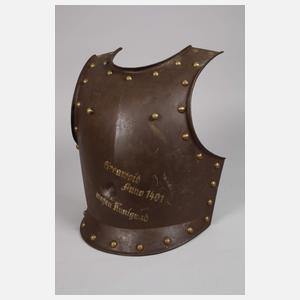 Harnisch mit Kettenschürze