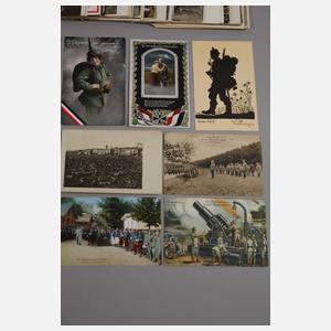 Konvolut Ansichtskarten 1. Weltkrieg