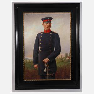 Gemälde und Fotos eines Oberleutnants 1. Weltkrieg