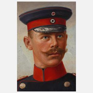 Gemälde und Fotos eines Oberleutnants 1. Weltkrieg