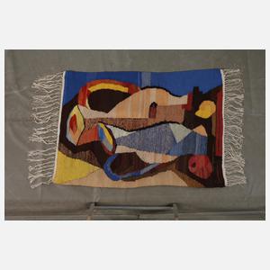 Kleiner Webteppich Stillleben