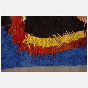 Kleiner Webteppich Stillleben