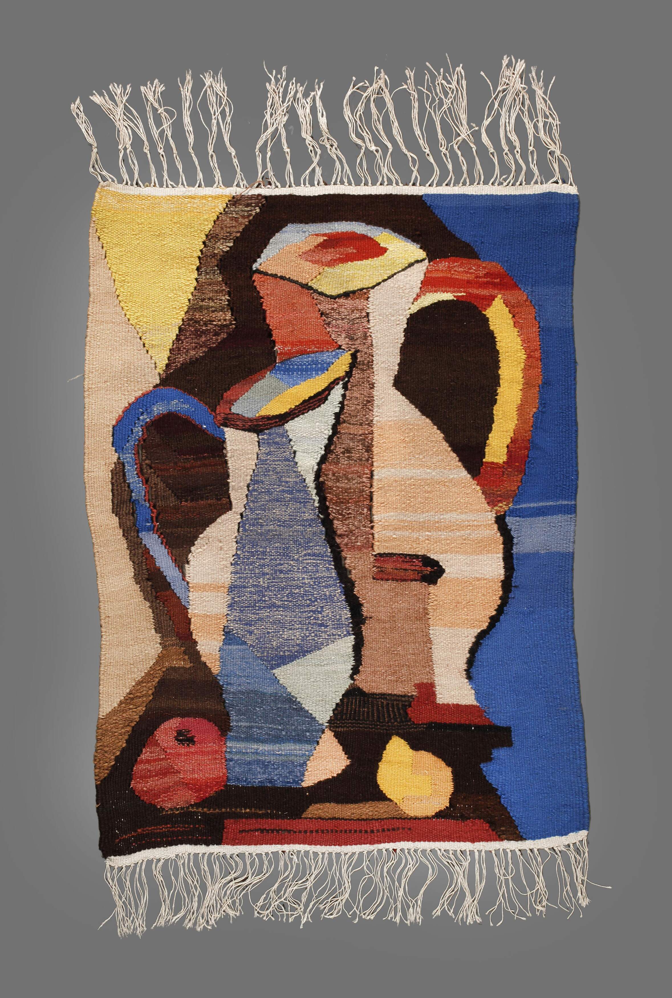 Kleiner Webteppich Stillleben