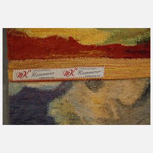 Wandteppich Landschaft mit Reetdachhaus