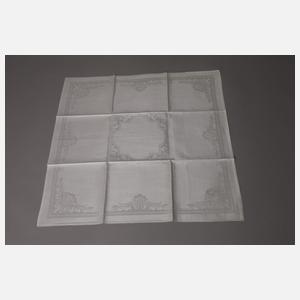 Große Bankett Tafelgarnitur