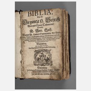 Bibel Wittenberg 1661