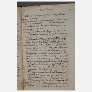 Drei Handschriften 17./18. Jh.