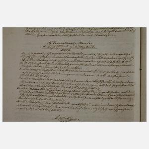 Drei Handschriften 17./18. Jh.