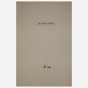 Festschrift zu Goethes 150. Geburtstagsfeier