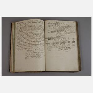 Zwei Gemeindebücher Stollberg/Oberdorf