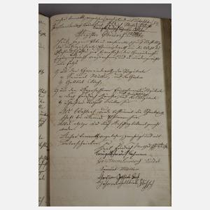 Zwei Gemeindebücher Stollberg/Oberdorf