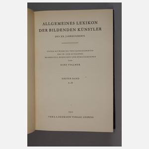 Vollmers Künstlerlexikon