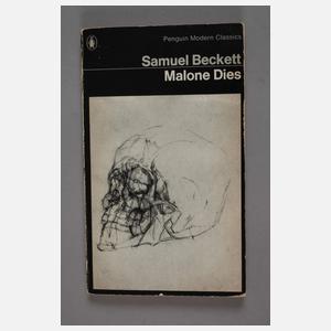 Samuel Beckett, Malone Dies, signiert